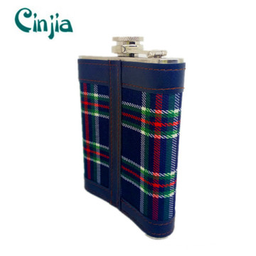 8 Oz High Quality Stainless Steel Wine Flask for Vodka